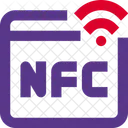 Browser-NFC-Technologie  Symbol