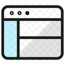 Browser Page Layout  Icon