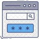 Browser Password Password Encrypted Icon