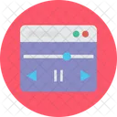 Browser Player Music Player Icon