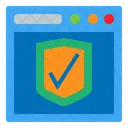 Shield Browser Protection Icon