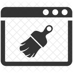 Browser-Reiniger  Symbol