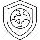 Browser Safety Shield Security Icon