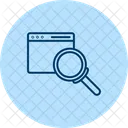 Browser Search Magnifier Icon