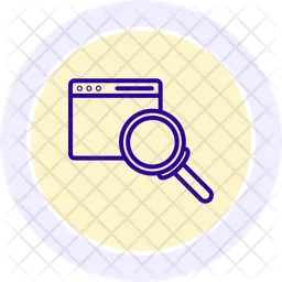 Browser search  Icon