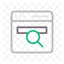 Browser Search  Icon