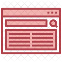 Browser Search Page  Icon