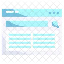Browser Search Page  Icon