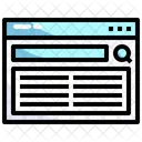 Browser Search Page  Icon