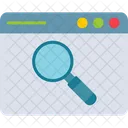Browser Searching Browser Magnifier Icon