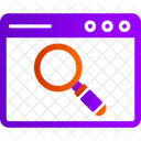 Browser Searching  Icon