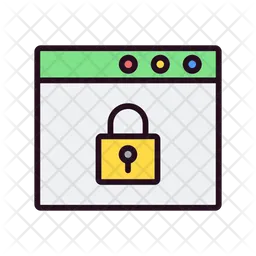 Browser Security  Icon