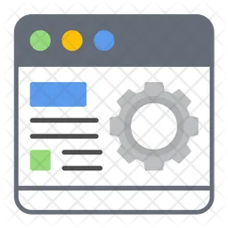 Browser Setting  Icon