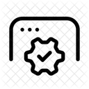 Browser Settings Configuration Icon