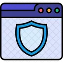 Browser Shield Browser Firewall Icon