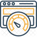 Browser Speed Test Web Speed Icon