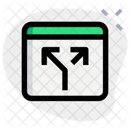Browser Split Connection  Icon