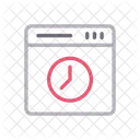 Browser Time  Icon