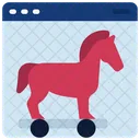 Browser Trojan Horse  Icon