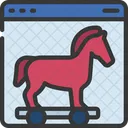 Browser Trojan Horse  Icon