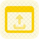Browser Upload  Icon