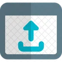Browser Upload  Icon