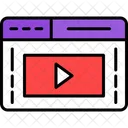 Browser video  Icon