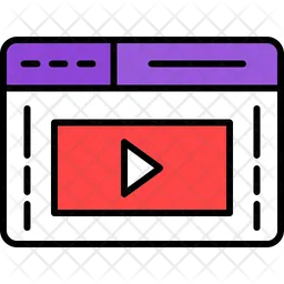 Browser video  Icon