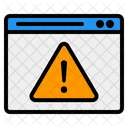 Browser Warning Browser Alert Browser Error Icon