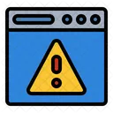 Browser Warning Warning Alert Icon