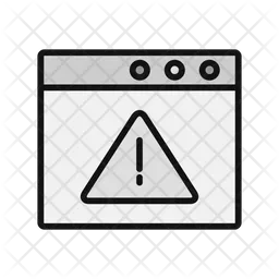 Browser Warning  Icon