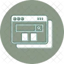 Browser-Webseite  Symbol