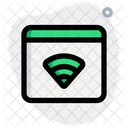 Browser Wireless Icon