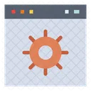 Browsereinstellungen Webeinstellungen Webseiteneinstellungen Symbol