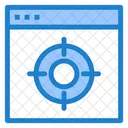 Browserziel  Symbol