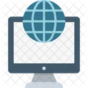 Browsing Globe Internet Icon