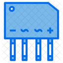 Brückendiode  Symbol