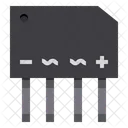 Brückendiode  Symbol