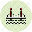 Brücke stadt  Symbol