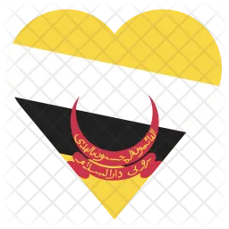 Brunei Flag Symbol