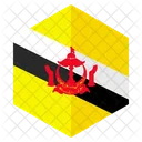 Brunei Flag Country Icon
