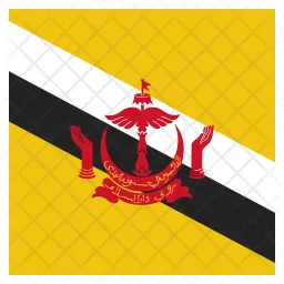 Brunei Flag Symbol