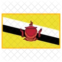 Brunei Flag Country Icon