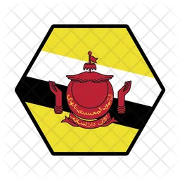 Brunei Flag Ícone