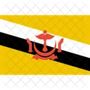 Brunei Darussalam Flag Icon