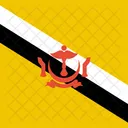 Brunei Darussalam Flag Icon