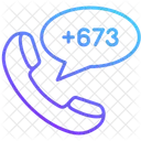 Brunei Darussalam Country Code Icon