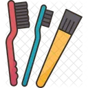 Brush Cleaning Bristles Icon