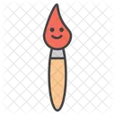 Brush Face  Icon