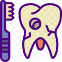 Brush Tooth  Icon